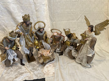 15.5"Religious Holy Family 40 cm approx & 17.5 Three Wise men approx 45 cm Angel 17.25” - Santas Workshop Direct 
