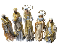24.5” Large Christmas Holy Family, Three Wise Men  (approx. 65 cm cm) - Santas Workshop Direct 