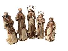 24.5” Large Christmas Holy Family, Three Wise Men  (approx. 65 cm cm) - Santas Workshop Direct 