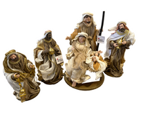 13.5"Religous Holy Family 35 cm approx 3 wise men