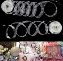 BALLOON CHAIN GARLAND & ARCH DECORATING DOUBLE STRIP RIBBON Santas Workshop Direct