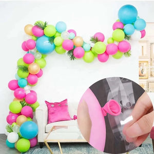 BALLOON CHAIN GARLAND & ARCH DECORATING SINGLE STRIP RIBBON Santas Workshop Direct