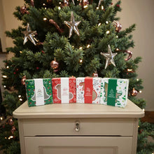 Christmas Bakery cookie candy paper boxes with window Xmas Party favour gift treat packaing boxes - Santas Workshop Direct 