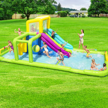Water Slide 710x310x265cm Kids Play Park Inflatable Swimming Pool - Santas Workshop Direct 