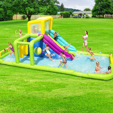 Water Slide 710x310x265cm Kids Play Park Inflatable Swimming Pool - Santas Workshop Direct 