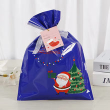 Drawstring Christmas REUSABLE Gift Bags (biodegradable) small (24x 32 cm) 10 pcs   $14.70 - Santas Workshop Direct