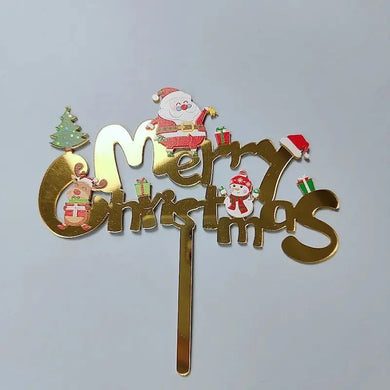 Cake topper Santas Workshop Direct