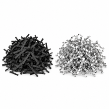 60g Black & Silver Metallic Shredded Paper – Men’s Gift Box, Corporate Hamper and Birthday Filler