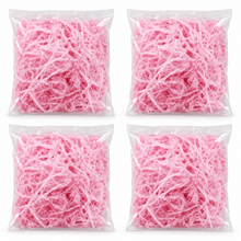 4 BAGS BABY PINK Shredded tissue paper hamper filler 20grams Gift Wrapping Shredded Paper, Suitable for Wedding, Valentine'S Day, Father'S Day, Mother'S Day, Christmas, Party Decoration