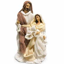30cm Christmas Holy Family Nativity Ornament – Mary, Joseph & Baby Jesus Religious Christmas Decoration