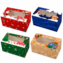 Gift for Her/Him New Christmas Gift Boxes with 2 Compartments - Featuring Festive Snowman And Tree Designs - Equipped with Insert Dividers, Suitable for Holiday Gifts And Party Favors for 500 Different Occasions