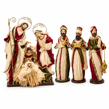 PRE ORDER 9.75” Premium Artisian handmade Christmas figurine Holy family 50 cm Three Wise men 51cm  PRE ORDER