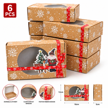 6PCS Christmas gift Boxes –  Gift Boxes for Holiday Treats Packaging