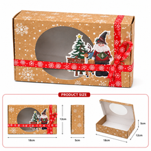 12PCS Christmas Elf Design Bakery Gift Boxes – Cookie, Candy & Treat Storage Packaging