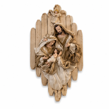 23" Holy Family Wall Decor Hanging Frame – Religious Christian Christmas Wall Art Decoration