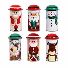 Gift For Her/Him 2 Mini Christmas Boxes Santa Claus Packaging Boxes Party Small Gifts Christmas Decorations