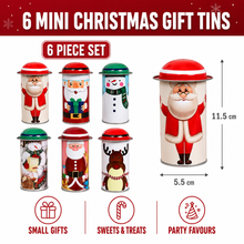 Gift For Her/Him 2 Mini Christmas Boxes Santa Claus Packaging Boxes Party Small Gifts Christmas Decorations