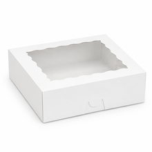 PRE ORDER 5PCS Large White Grazing Boxes with Clear Lids 20 x 20 x 6.5 cm – Charcuterie, Bakery & Food Gift Packaging