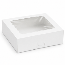 PRE ORDER 5PCS Large White Grazing Boxes with Clear Lids 20 x 20 x 6.5 cm – Charcuterie, Bakery & Food Gift Packaging