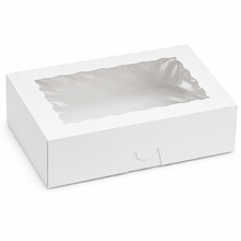 PRE ORDER 5PCS Large White Grazing Boxes with Clear Window Lids – Charcuterie, Bakery, Dessert & Gift Packaging, 30 × 20.5 × 6.5 cm