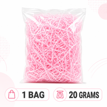 Baby pink Shredded tissue paper hamper filler 1 pack x 20grams Gift Wrapping Shredded Paper, Suitable for Wedding, Valentine'S Day, Father'S Day, Mother'S Day, Christmas, Party Decoration
