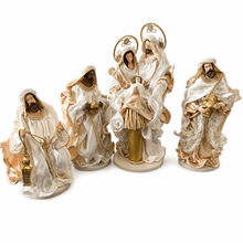 14.75" Christmas Religious Handmade Nativity set with 3 Wise Men (38CM)