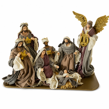 51cm Handmade Christmas Nativity Set with Manger – Religious Holy Family Christmas Decoration one piece