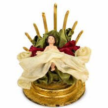 🎄 26cm Christmas Nativity Ornament with Baby Jesus & Manger – Religious Christian Christmas Decoration, Holy Family Holiday Home Decor ✨