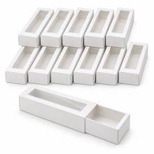 17 pcs Bulk purchase Macaroon cookie bakery box 20.5 x 7 x 5 cm