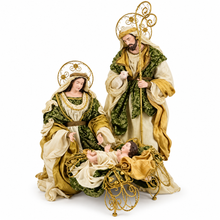 Artisian Premium Christmas Religious Handmade Nativity Set with Large Holy Family Figurines and Manger - 132cm Approx. (“Freight quote required)“ PRE ORDER 2027