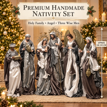 42.5” Unique Artisan Handmade Premium Christmas Religious Handmade Nativity set 110cm-115cm Approx