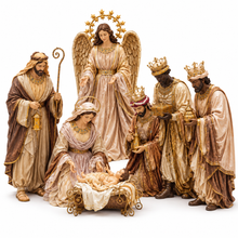 PRE-ORDER Extra Large 56–78" Artisan Handmade Nativity Set – Holy Family & 3 Wise Men | Melbourne Pickup | Delivery Quote After Purchase