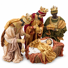 PRE-ORDER CHRISTMAS 2027 – Very Large 112cm Handmade Nativity Scene with Three Wise Men, Baby Jesus & Manger | Cartage Quote After Purchase