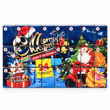 Christmas Advent Calendar 24-Day Blind Box – DIY Countdown Gift Boxes for Candy, Toys, Chocolates & Christmas Surprise Gifts