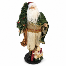 58cm Handmade Christmas Santa Claus Ornament – Charming Large Holiday Decoration, Festive Santa Figurine for Home & Christmas Display