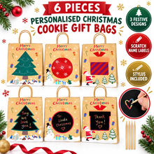 Christmas Cookie Gift Bags – Bakery Treat Packaging for Cookies, Candy & Holiday Gifts