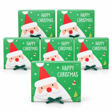 3PCS Green Santa Christmas Bakery Gift Boxes – 24 × 19 × 7cm Cookie, Cake, Candy & Festive Treat Packaging