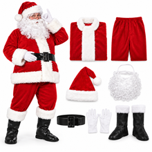 Santa Claus Suit Costume Party 7 pcs