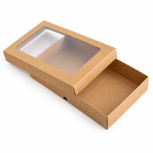 Eco Kraft grazing box with lids  270x 165 x 50 mmx 5 pcs