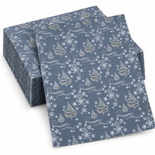 30 Sheets Christmas Wrapping Paper Set – Silver Luxury Gift Wrap 70 x 50cm | Premium Holiday Wrapping Paper for Christmas Presents, Gift Boxes, DIY Crafts & Festive Packaging