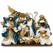 Christmas Religious Handmade Nativity Set Scene with Manger - 30-45 cm