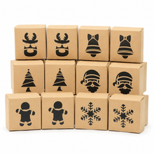 Christmas Bakery cookie cake biscuit bakery cookie box 12pc