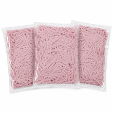 3pcs 20g Combination Pale Pink Pack of Raffia Grass Paper Filler - Pale Pink, Suitable for Gift Wrapping, Christmas, Wedding, Birthday, Valentine's Day Decoration Filler, Holiday Packaging | Soft Tone | Lightweight Filling Material