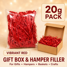 1pkt Red Shredded tissue crepe paper 20grams Gift Packaging Filling Paper, Cut Tissue, Craft Shredded Paper Filling Easter Birthday, Halloween, Christmas, And New Year Wedding Gifts, Box Packaging Filling