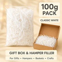 1set 100g WHITE Gift Packaging Filling Paper, Cut Tissue, Craft Shredded Paper Filling Easter Birthday, Halloween, Christmas, And New Year Wedding Gifts, Box Packaging Filling