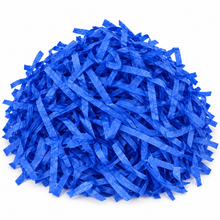 1set 100g BLUE Gift Packaging Filling Paper, Cut Tissue, Craft Shredded Paper Filling Easter Birthday, Halloween, Christmas, And New Year Wedding Gifts, Box Packaging Filling