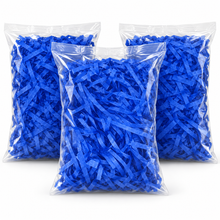 3-Pack Royal Blue Shredded Tissue Paper 60g – Gift Box, Hamper Basket & Packaging Filler
