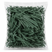 1 bag Dark Green Shredded-tissue crepe paper hamper filler gift box packaging 20 grams 1 pack x 20grams Gift Wrapping Shredded Paper, Suitable for Wedding, Valentine'S Day, Father'S Day, Mother'S Day, Christmas, Party Decoration