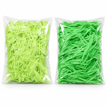 Green Shredded tissue crepe paper hamper filler gift box packaging  20 grams 2 pack x 20grams Gift Wrapping Shredded Paper, Suitable for Wedding, Valentine'S Day, Father'S Day, Mother'S Day, Christmas, Party Decoration (Copy)