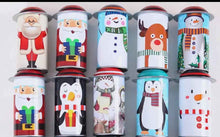 Gift For Her/Him 6 Mini Christmas Boxes Santa Claus Packaging Boxes Party Small Gifts Christmas Decorations